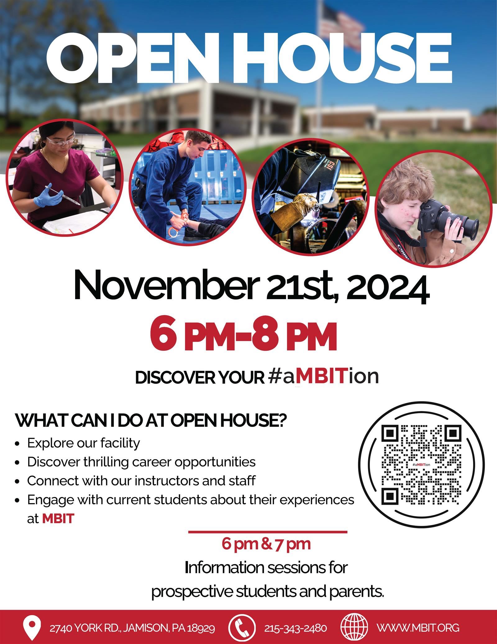 MBIT Open House Flyer